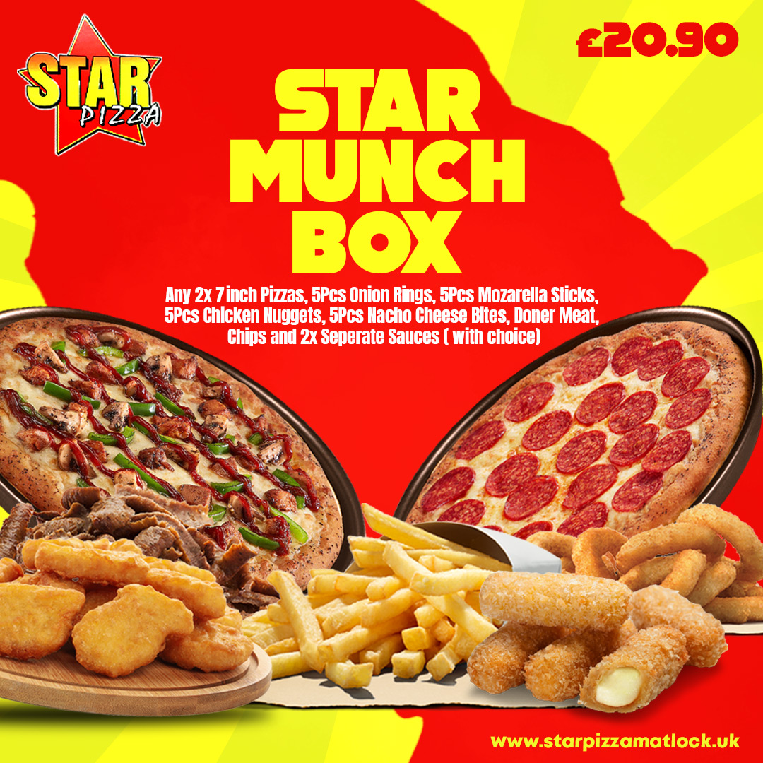 Star Pizza Matlock | Savour The Flavour Of Delicious Foods In Matlock ...