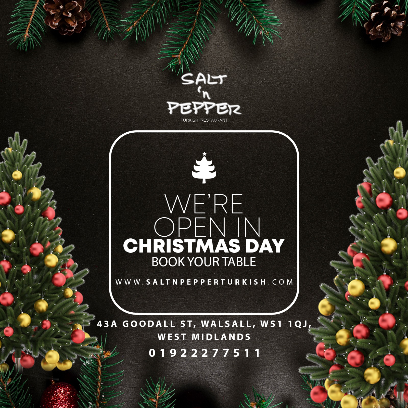 Salt 'N' Pepper Salt N Pepper Walsall Turkish Fine Dining